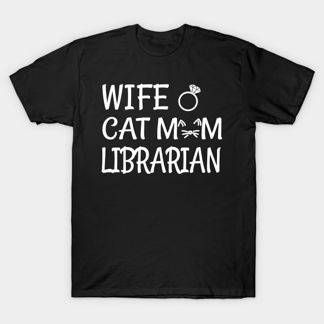 librarian T-Shirt by Elhisodesigns